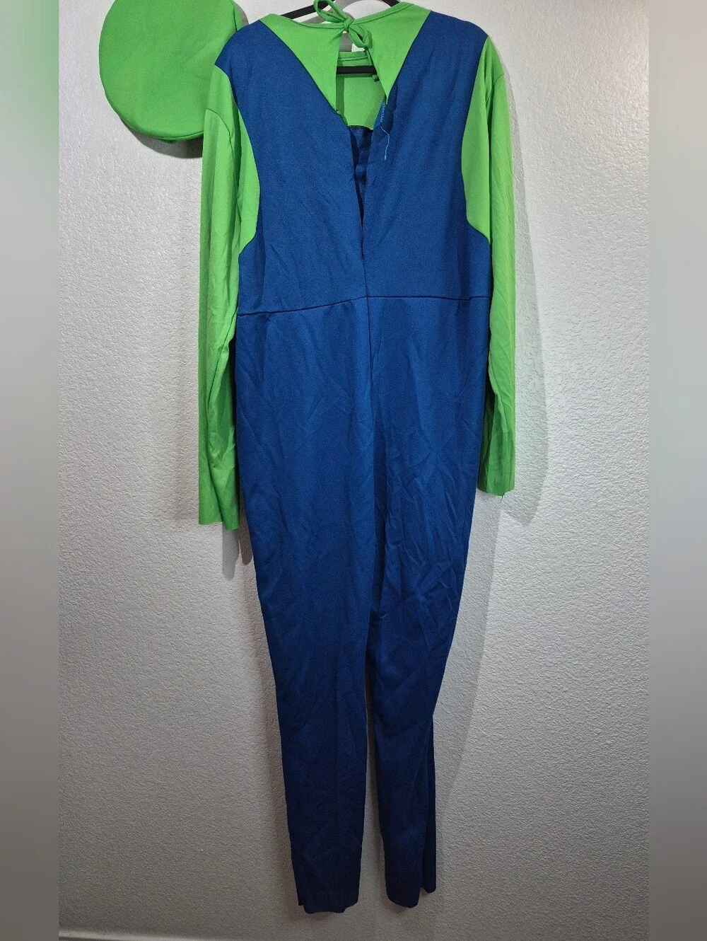 Super Mario Bro Luigi Halloween Costume Fot Sale
